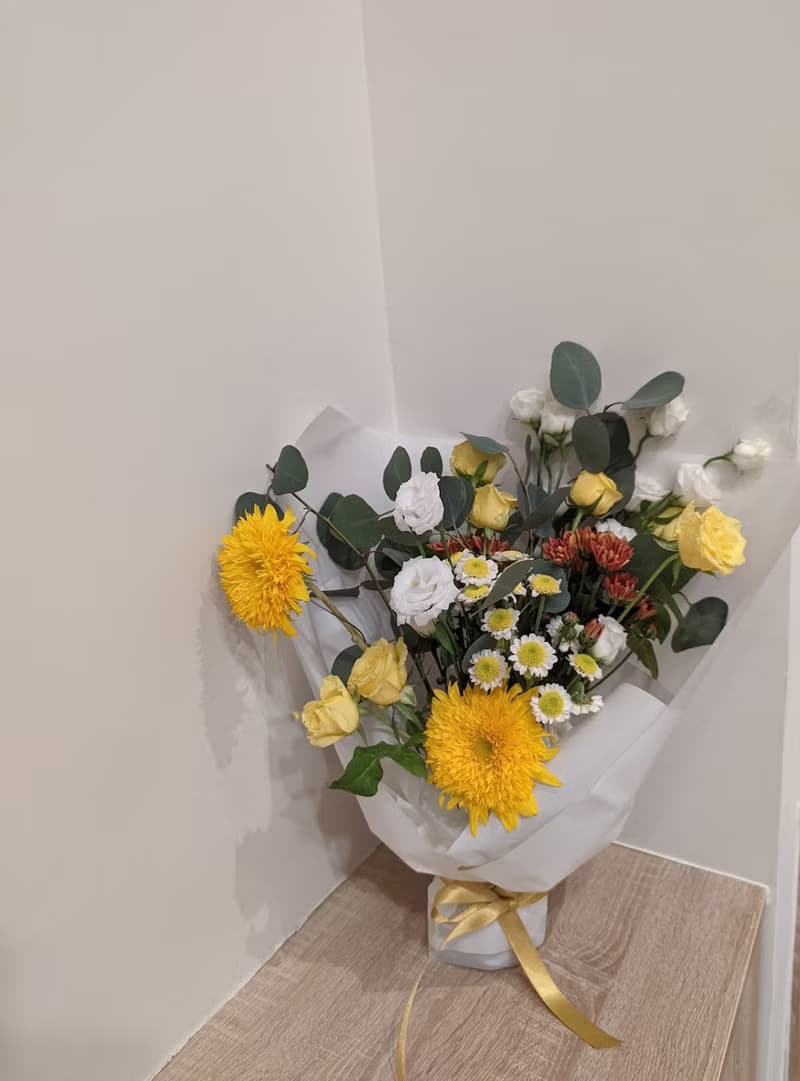 鮮花花束-暖陽初秋