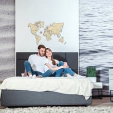 偷偷為男友準備的手工禮物WOODEN CITY World Map L 木製世界地圖