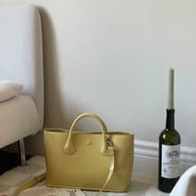 韓國 The Ally | SUNNY/MINI SUNNY BAG (附小袋)|黃色|兩用斜背