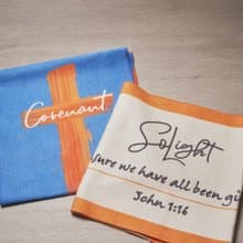 【SoLight鹽青】Covenant/約翰福音經文運動毛巾 SL185、SL186