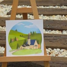 Church postcard.
