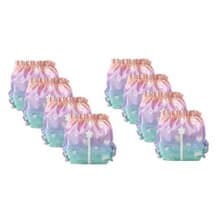 Sparkie 仙女棒顯濕布尿布一日使用組 附尿褲8件 尿墊8件