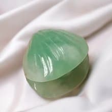 冰飄藍翡翠貝殼 | 天然緬甸A貨翡翠 | 送禮