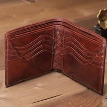 BASICウォレット　BROWN カードタイプ
