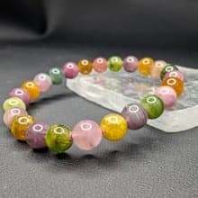 碧璽 Tourmaline 7.5mm 手串 手鍊 天然水晶 水晶手鍊