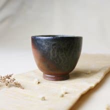 高握杯 灰釉彩 新彩燒 柴燒陶藝 手作作品 | 圭窯 禮物 杯具