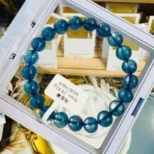 小精品濃色海藍海藍寶水晶9mm21.92g平衡情緒減緩壓力提高溝通