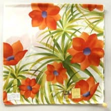 Sybilla Vintage Scarf Floral Bloom 23 x 22.5 inches