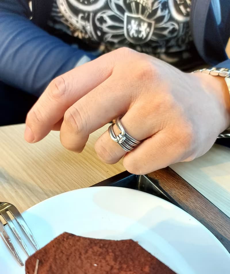 +愛情禮物+ 925純銀飾 緞帶蝴蝶結包裝設計款對戒 可訂製固定戒圍