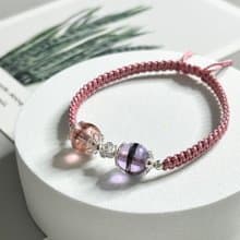 W12 胎毛手鍊 寵物紀念品 寵物飾品 寵物毛髮手鍊 (雙珠款)