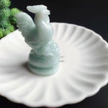 孤品 天然緬甸玉翡翠 雞 心想事成 人丁興旺 擺件 禮物 長輩禮