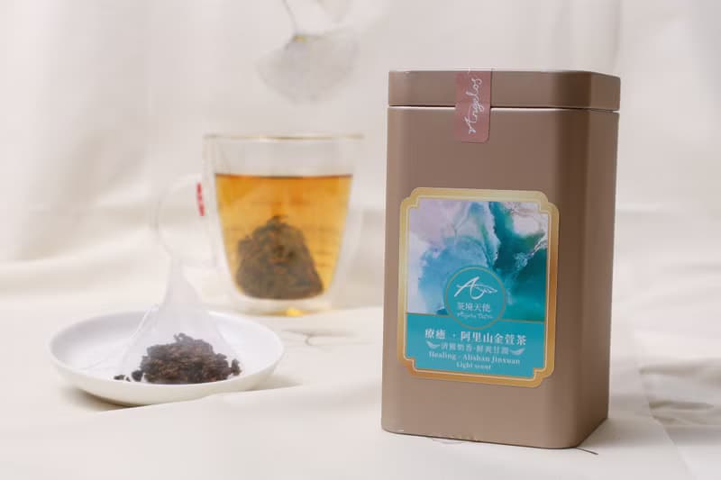 【彩虹茶包罐】療癒・阿里山金萱 清香 20入/罐 三角立體茶包