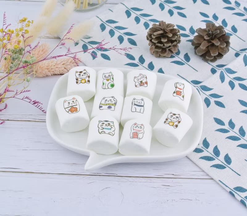 招福招財貓棉花糖 (10顆)