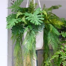 人造植物吊盆設計 空間綠化規劃設計