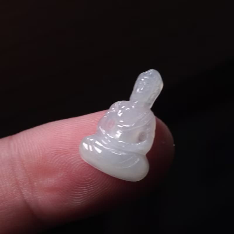 冰種翡翠觀音菩薩項鍊 | 天然緬甸玉翡翠A貨 | 送禮