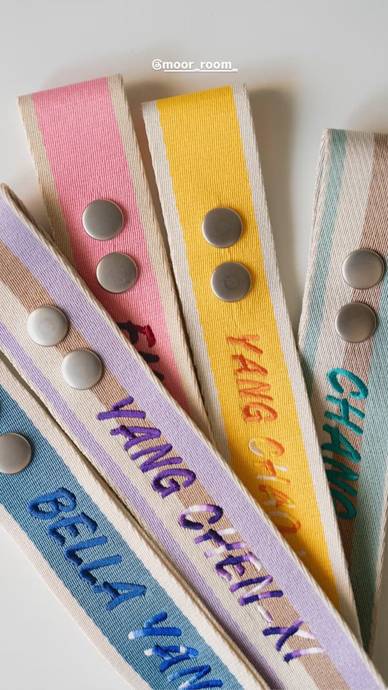comoor經典刺繡飄帶2.0