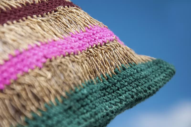 天然棉麻鉤織輕便包/斜背包/側背包/肩背包/購物袋/提袋-音樂節風