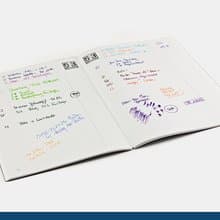 【德國精工筆記品牌x47】尺寸A6│內頁補充本│專利彈軌