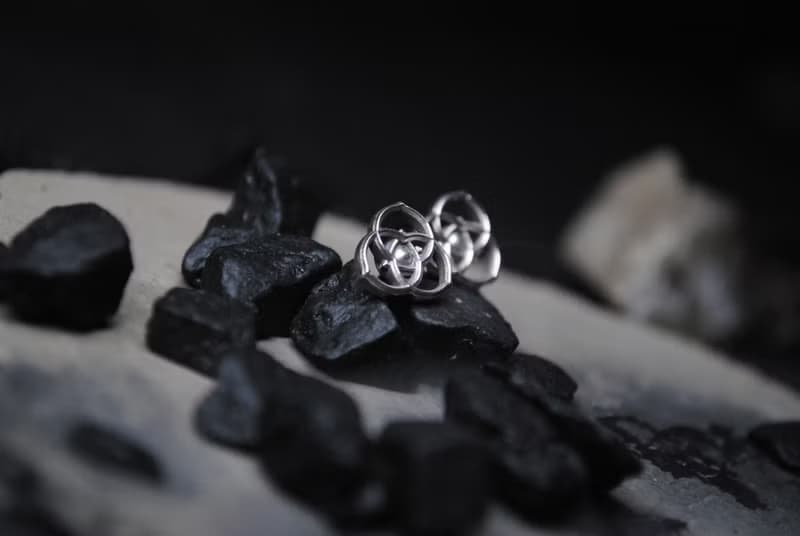 THE SIXTE BASEMENT/手作銀飾/耳飾/羽神夜梟圖騰耳飾