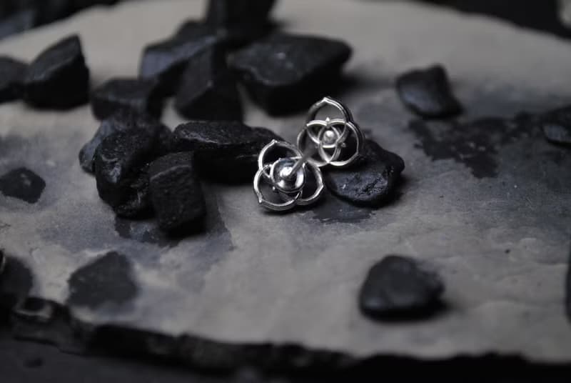 THE SIXTE BASEMENT/手作銀飾/耳飾/羽神夜梟圖騰耳飾