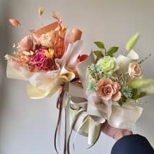 新古典永生花束-情人節/520/七夕/教師節畢業禮物/永生玫瑰花束