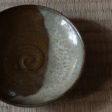 小代燒四寸皿