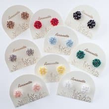 Beads circle 耳環/耳飾