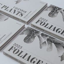 2025觀葉植物桌曆 2025 Calendar Foliage Plants