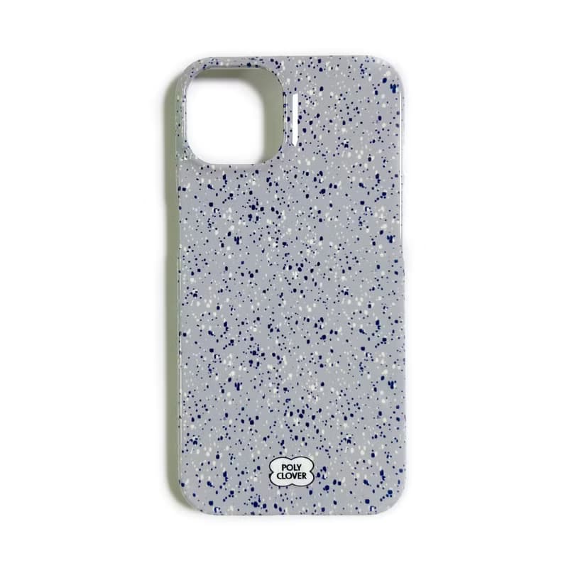 spotted hard iPhone Case (gray)