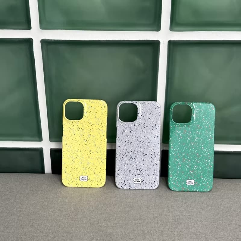 spotted hard iPhone Case (gray)