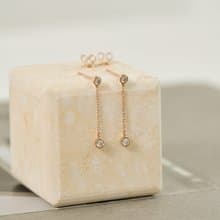 | FLEDGE搖曳耳環 | 18K金 鑽石輕珠寶//聖誕禮物