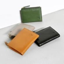 日本手工經典時尚軟質植鞣牛皮中/短夾 Made in Japan by CLEDRAN