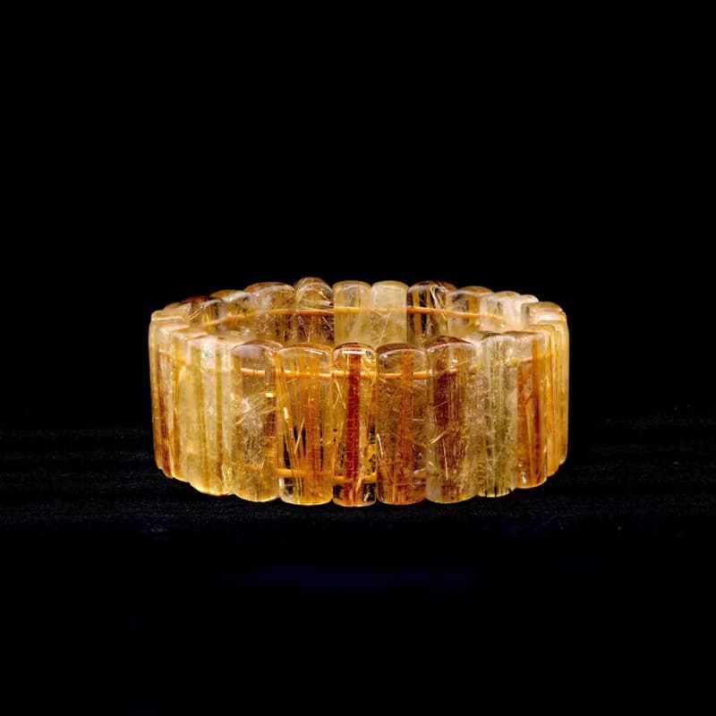 寶麗金珠寶-天然鈦晶手排