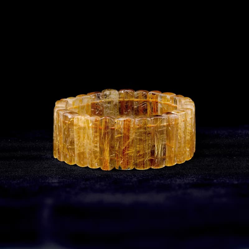 寶麗金珠寶-天然鈦晶手排