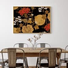 金光璀璨 - 富貴/過年掛畫/臥室掛畫/大氣掛畫/日式掛畫/插圖