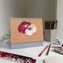 【 漫遊系列 】 2026臺灣動物漫遊桌曆 / 瘋設祭現取免運