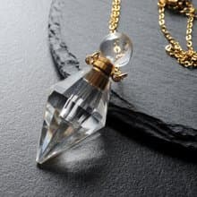 白水晶香水精油瓶/水晶/靈修/開運/招財/