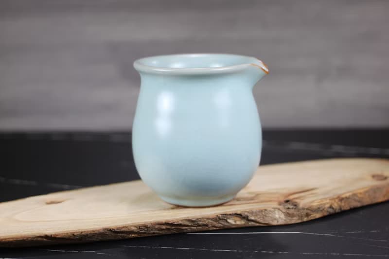 【送禮好物】300~340ml 汝窯 手拉坯 無把茶海 名家葉敏祥手作