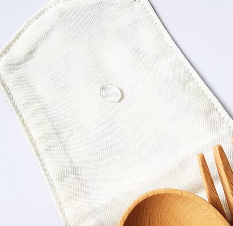 防潑水餐具袋,  隨身餐具袋, 環保餐具套 : 黑白貓咪