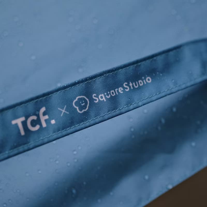 【方坊】TCF 大振豐洋傘聯名款 小閣樓 黑膠 防曬 抗UV 省力自動