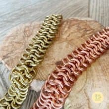 圈圈循環手鍊 純銅鏈