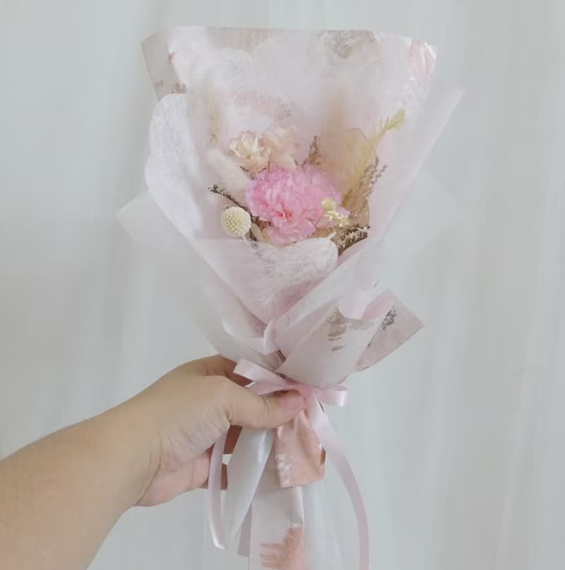 情人節禮物花束畢業老師禮物花束向日葵 情人節禮物花束 櫻花奶茶