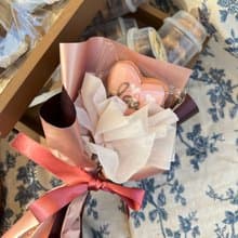 有愛對你說 糖霜餅乾小花束 婚禮小物 母親節 情人節