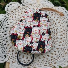 招財貓B 梨型鑰匙包【K170729】