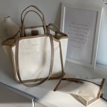 韓國 The Ally | MOND BAG (附小袋)| 中 | 米色 | 手袋 單肩包