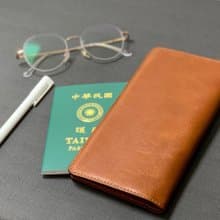【護照夾】旅用真皮手縫護照夾