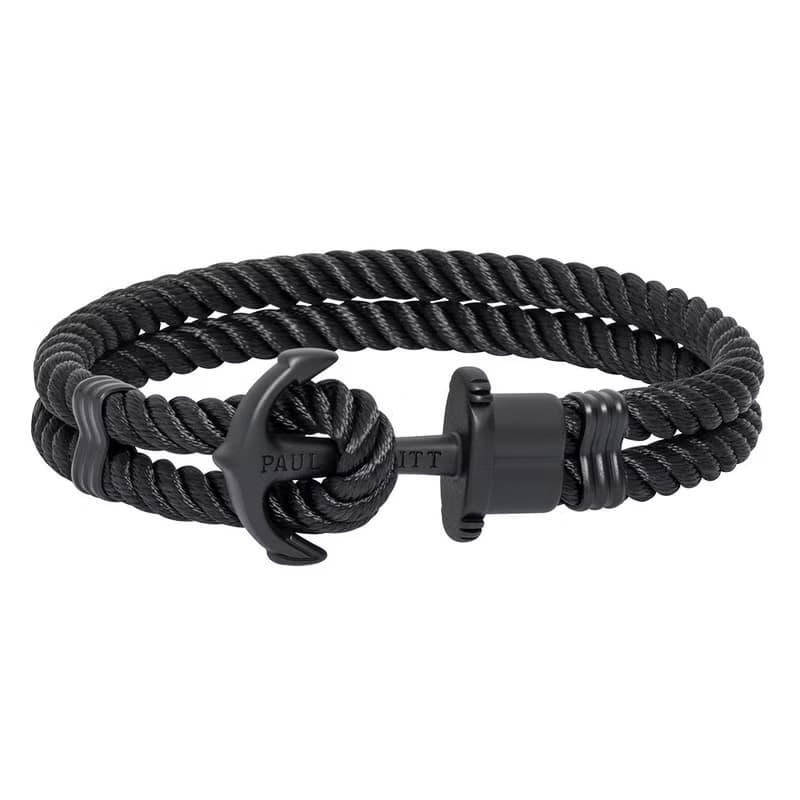 Paul Hewitt Anchor Bracelet PHREP Black PH-PH-N-B-B