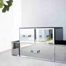 【純黑之鏡多功能百寶盒】單入組│美妝用品收納