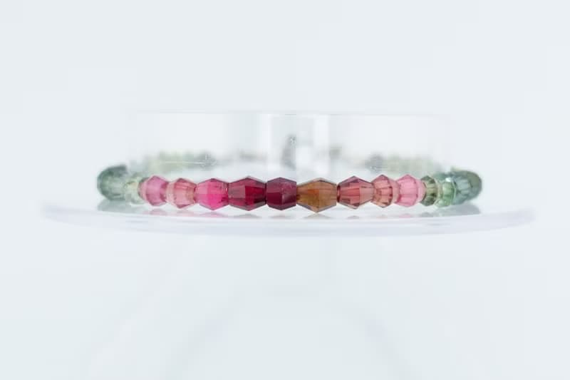 寶麗金珠寶-天然彩色碧璽手鍊