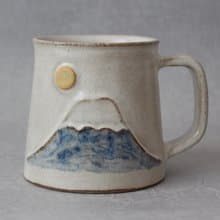 滿月版 富士山 耳掛咖啡杯